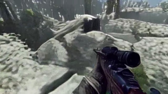 A forest scene generated with Waypoint